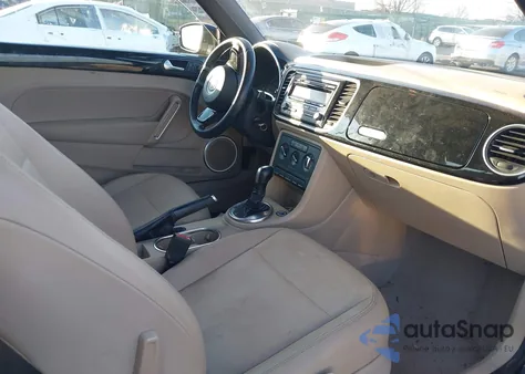 2013 Volkswagen Beetle 2.5L из США, поврежденный, VIN 3VW5P7AT6DM818836